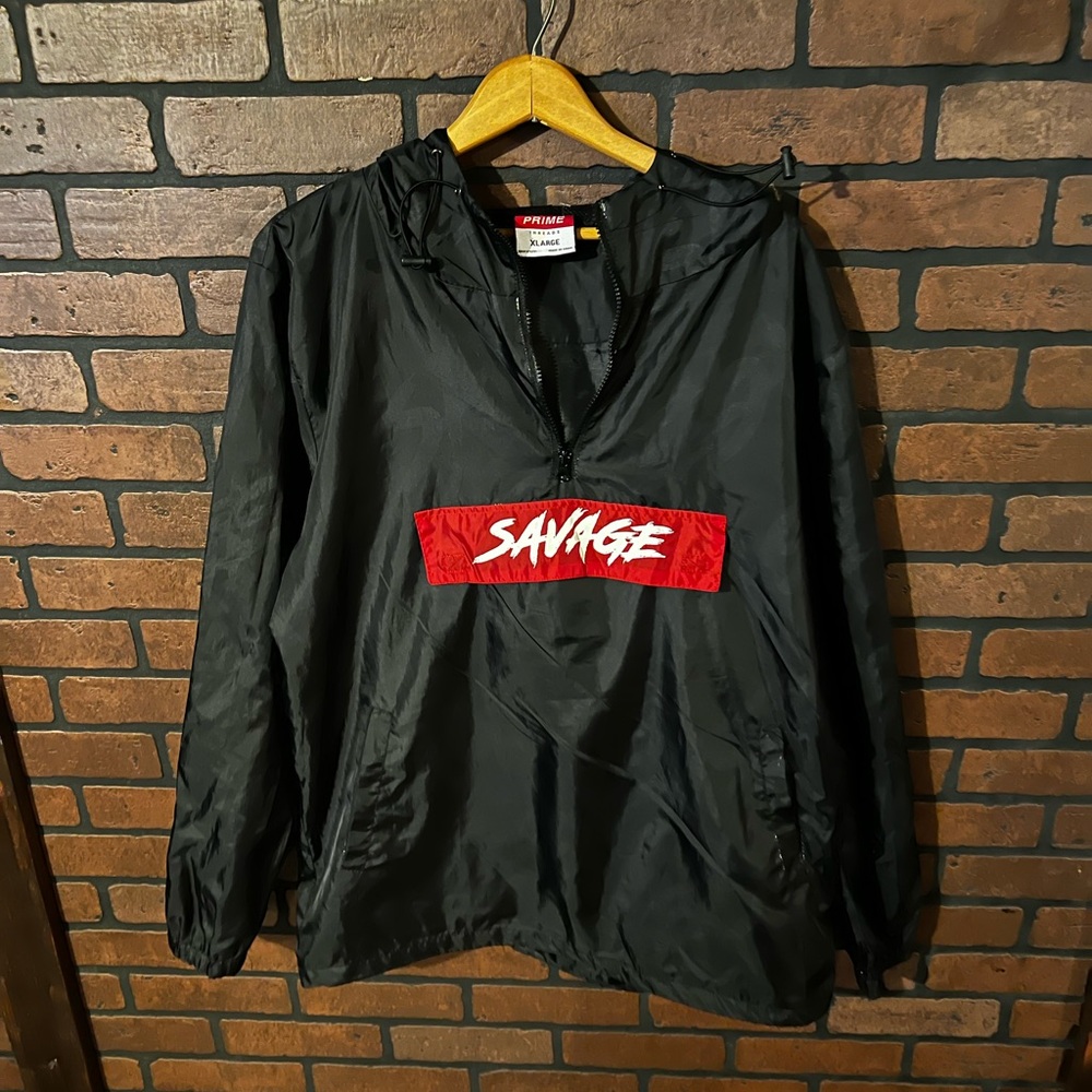 Mens XL Windbreaker Savage